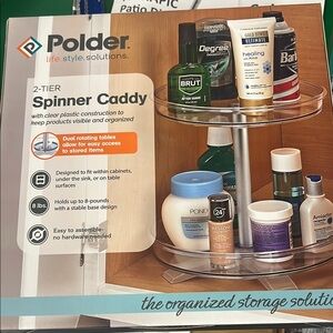 Spinner caddy